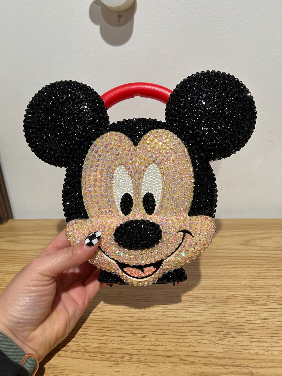 Disney Inspired Traditional Mickey Mouse Crossbody Purse - Etsy | Etsy (US)