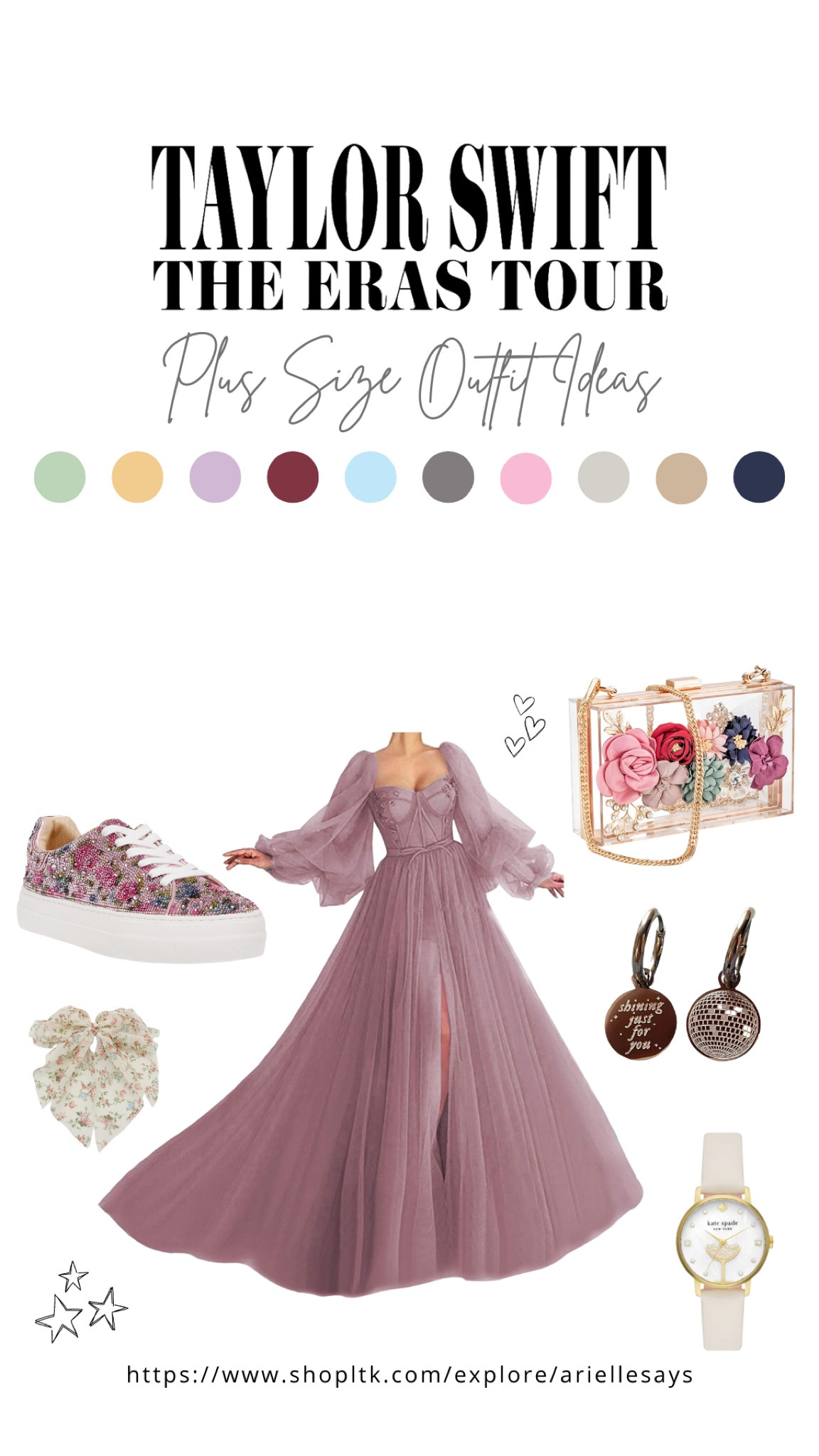 Plus size Taylor swift eras tour outfit , folklore edition 

#LTKcurves #LTKFestival