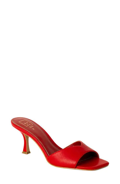 SHUSHOP Holiday Mule in Red at Nordstrom, Size 7.5 | Nordstrom