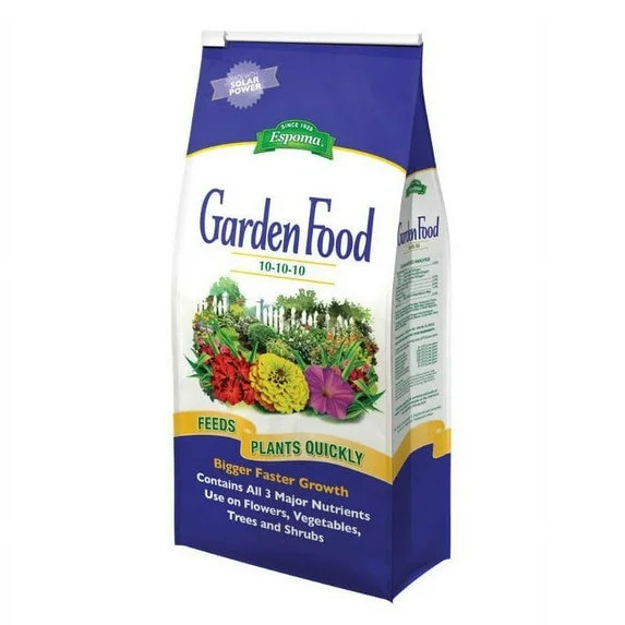 1 PC,Espoma GF101010/6 Garden Food General Purpose Plant Food, 10-10-10, 6.75 Lbs | Walmart (US)