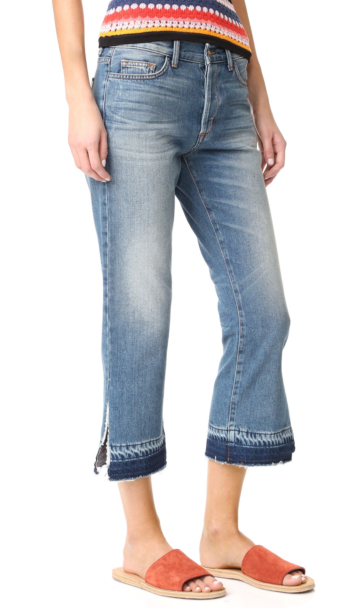Jane B Crop Straight Jeans | Shopbop