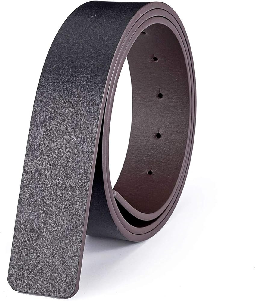 Vatee's Reversible Genuine Leather Belts without Buckle For Men Replacement Belt Strap 1.34"/1.5"... | Amazon (US)