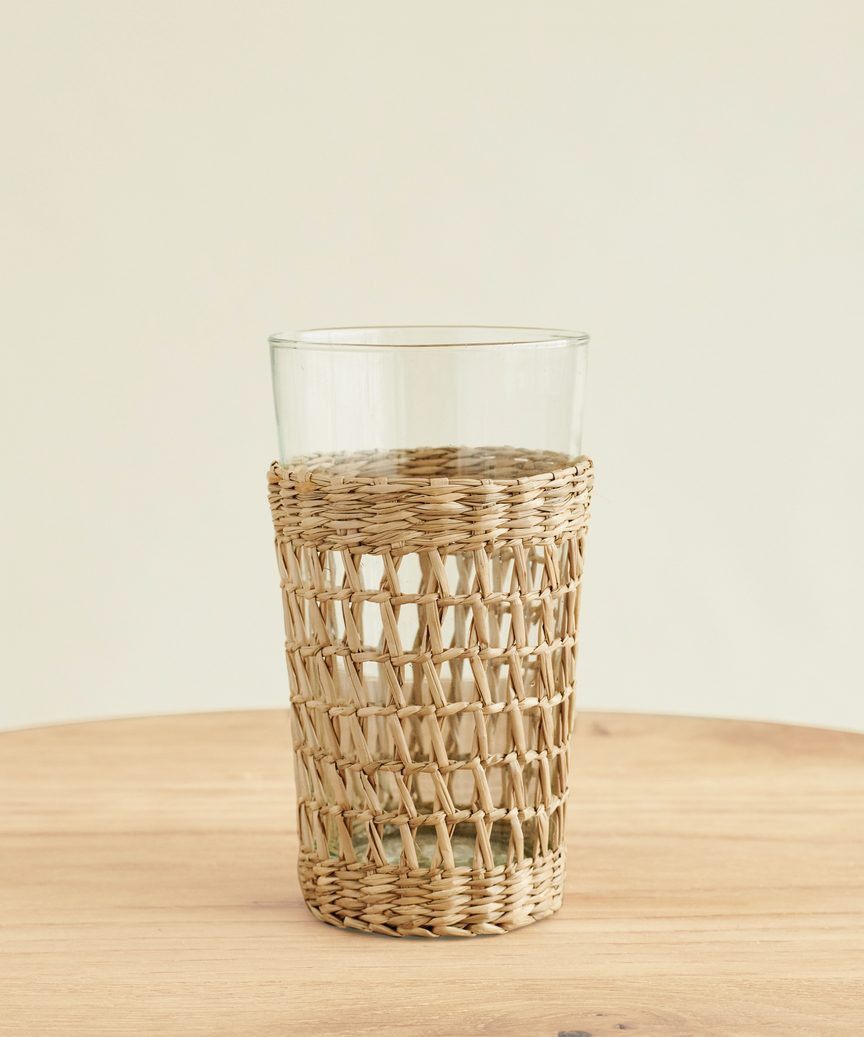 Rattan Picnic Highball - Natural | Jenni Kayne | Jenni Kayne