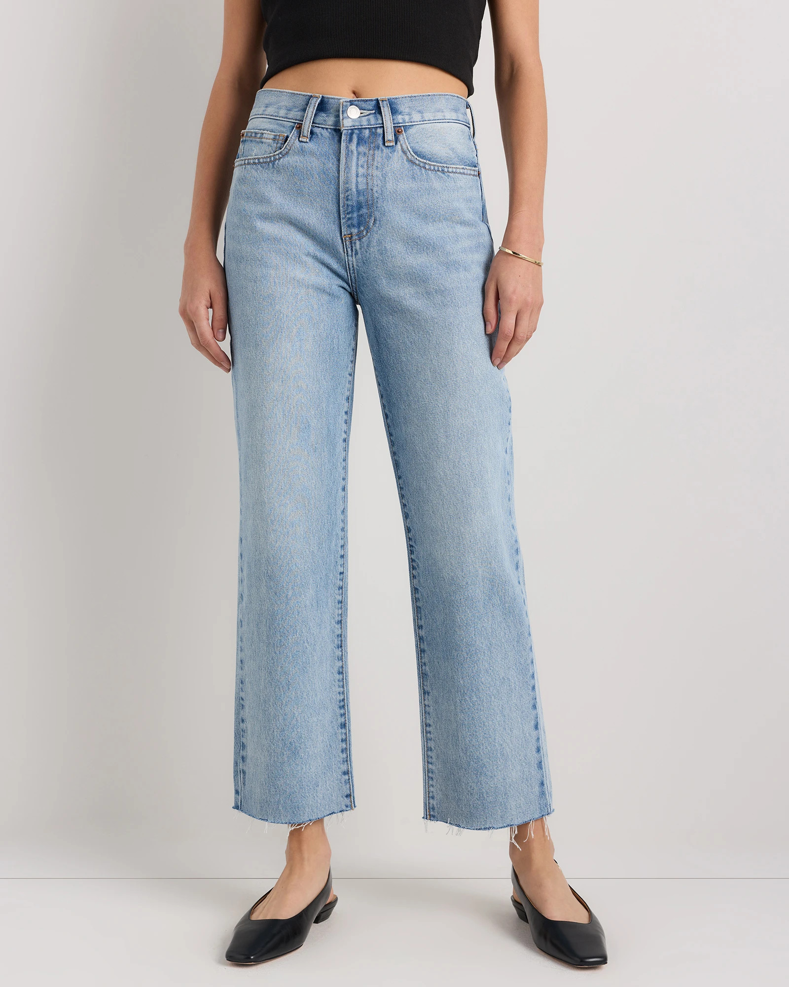Bella Rigid Straight Jeans | Quince