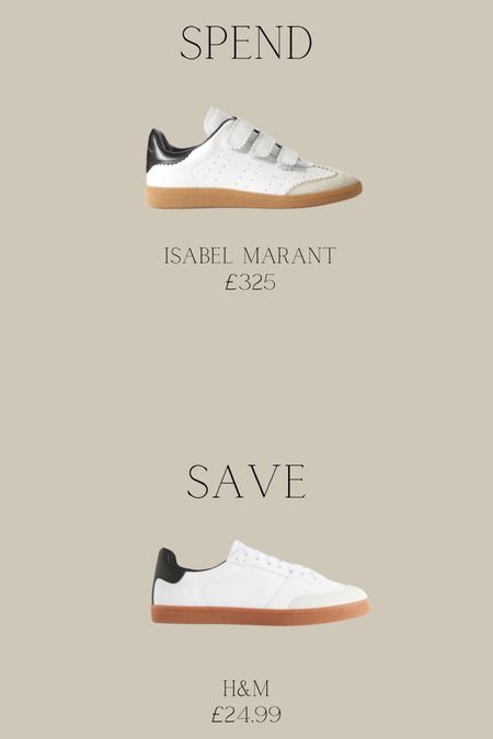 Spend or save 
Trainers 