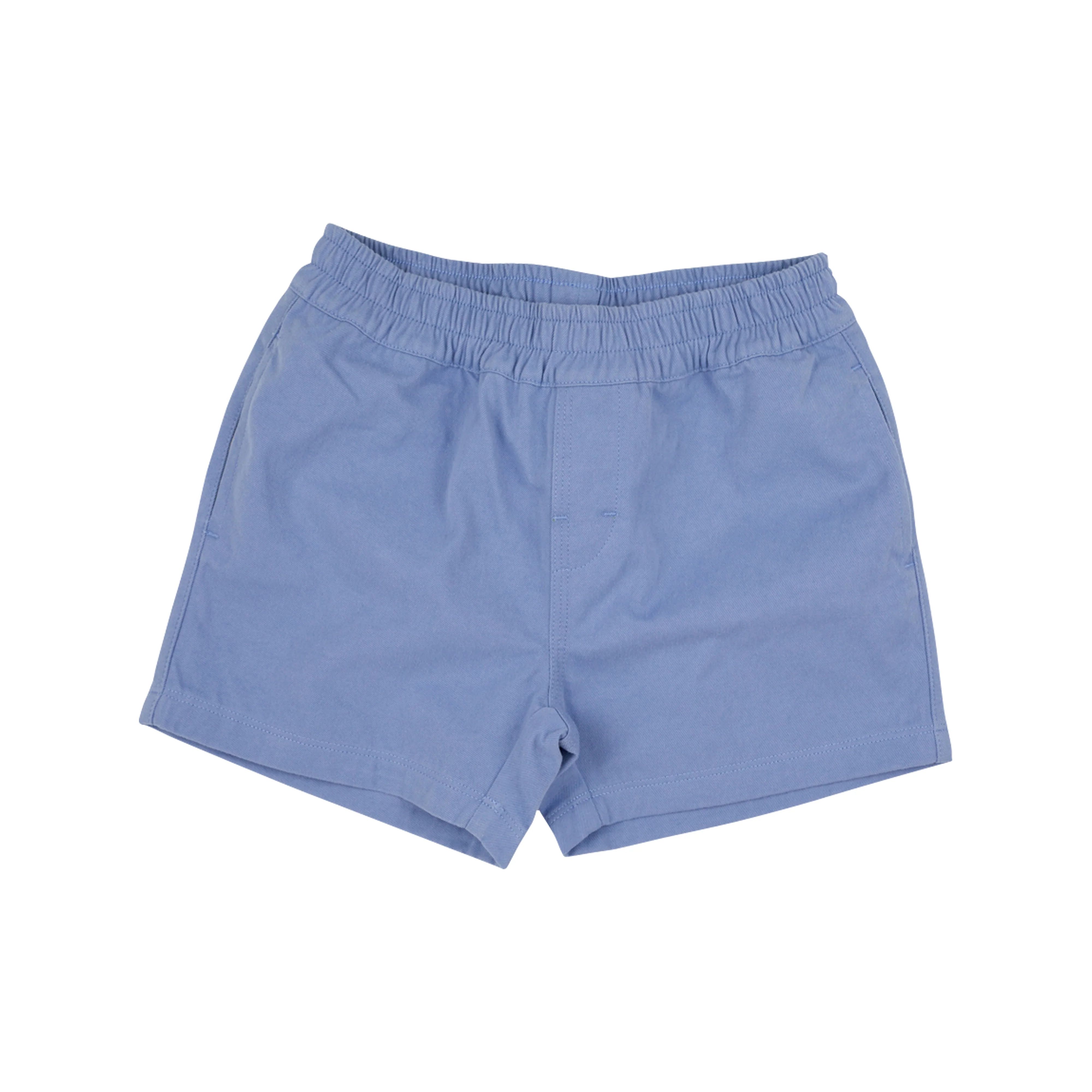 Sheffield Shorts - Park City Periwinkle with Worth Avenue White Stork | The Beaufort Bonnet Company