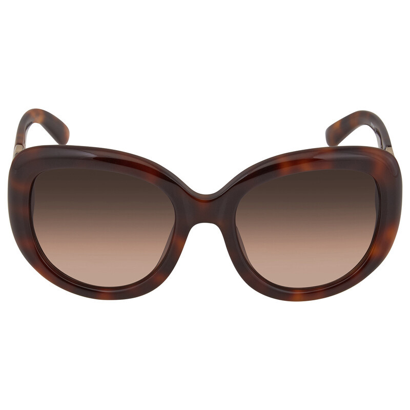 Salvatore Brown Oval Ladies Sunglasses | Jomashop.com & JomaDeals.com