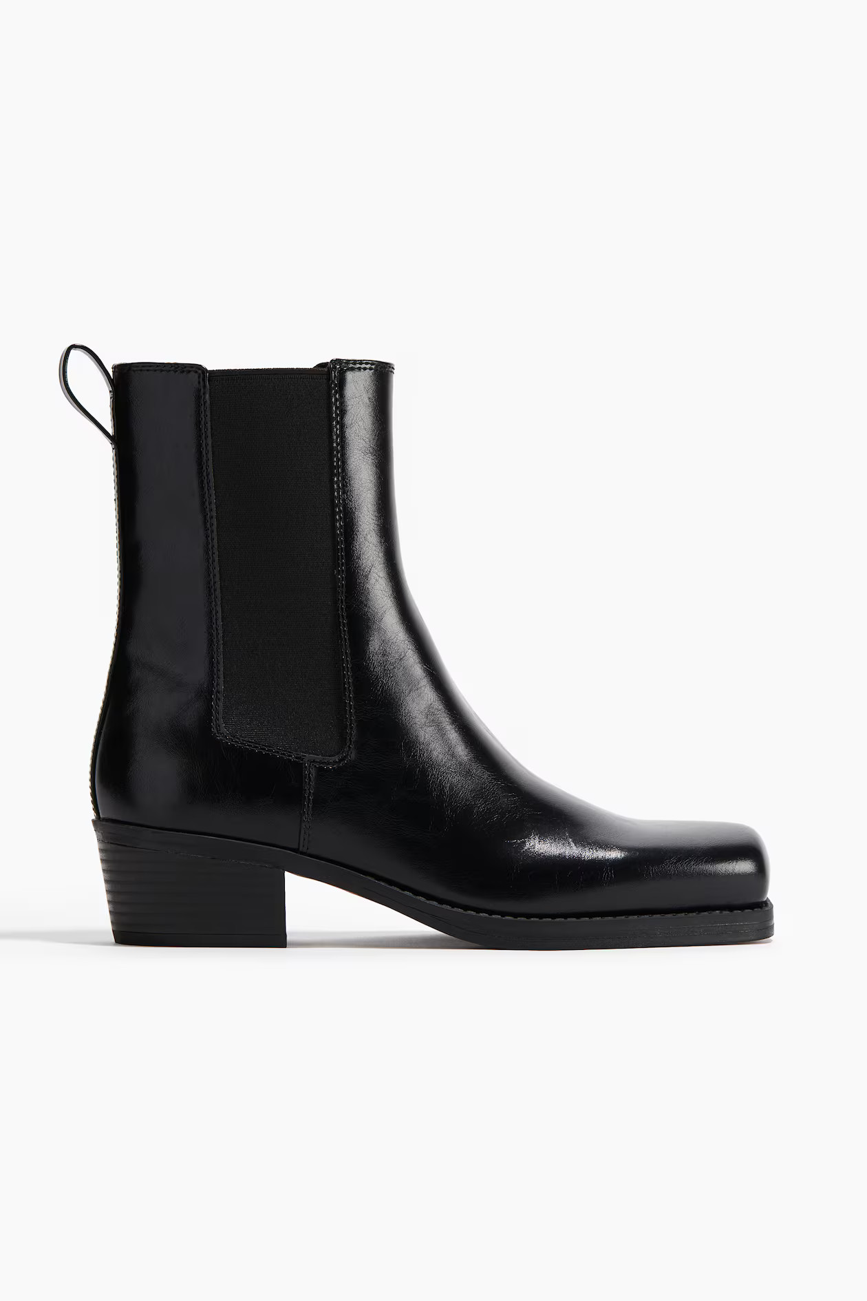 Square-Toe Chelsea Boots | H&M (US + CA)