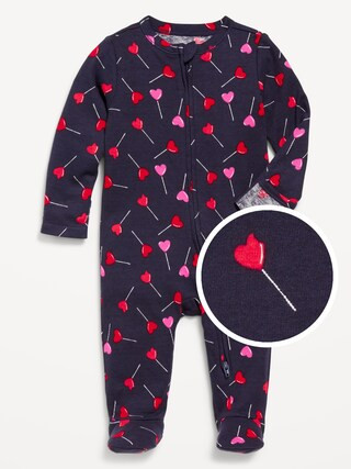 2-Way-Zip Sleep &amp;amp; Play Footed One-Piece for Baby | Old Navy (US)