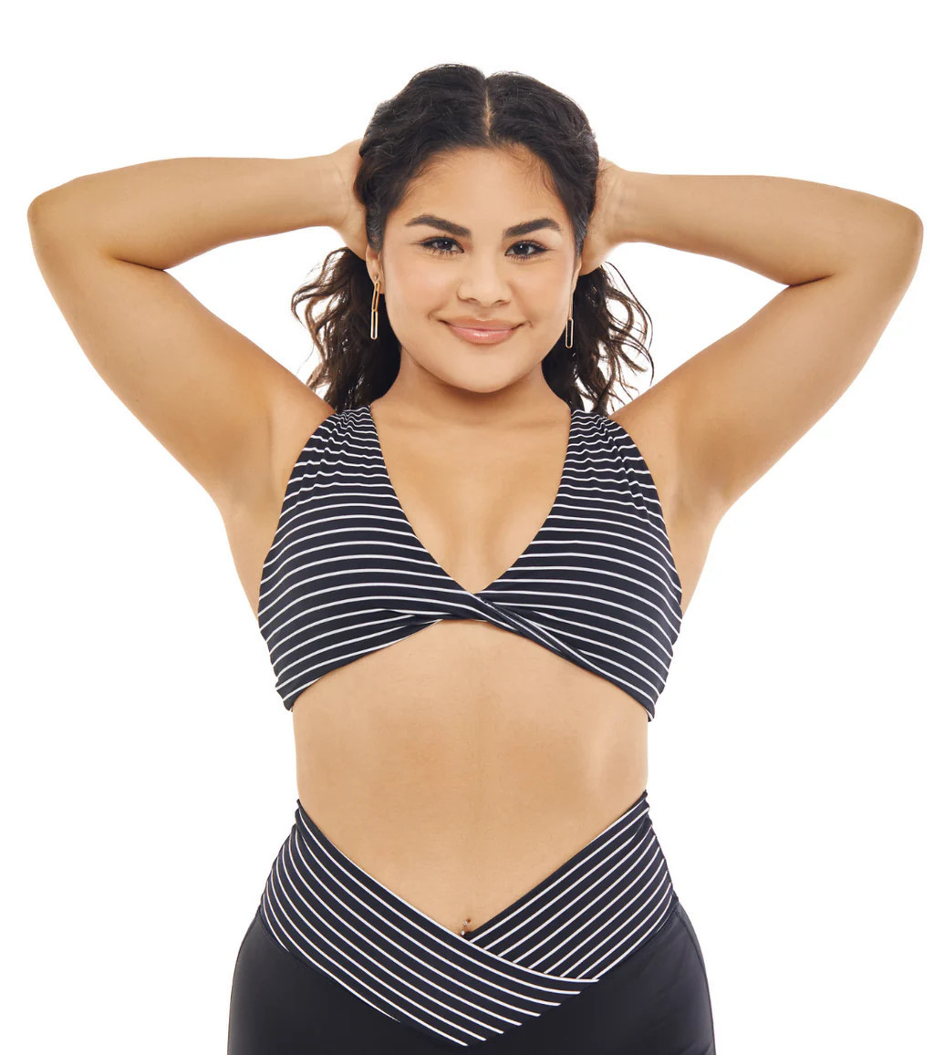 CINCH TWIST LINEAR BRA | ILUS LABEL