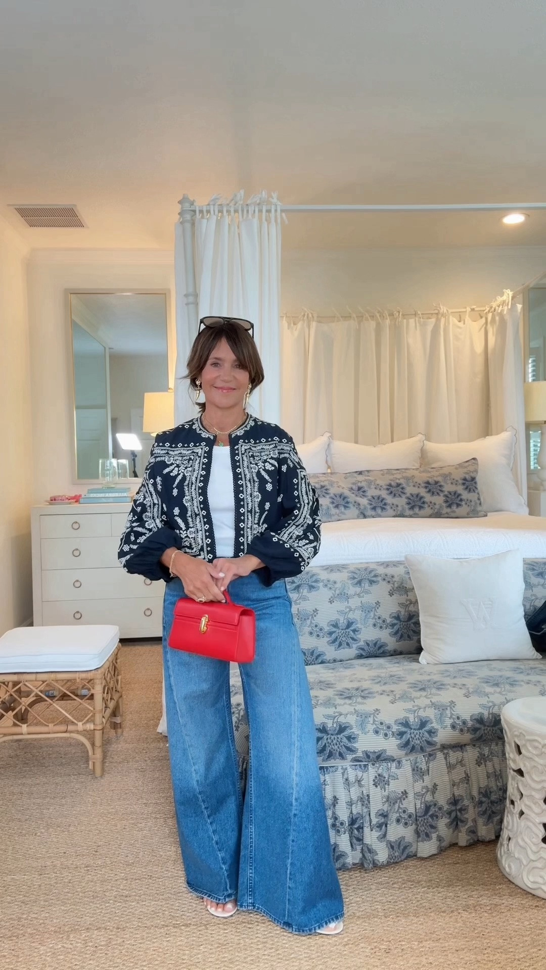 Everyone is calling these the “supermodel jeans,” and I know why!! The fit is so flattering and cool, and they elevate everything you pair them with. 

I seriously can’t stop wearing these. I have them in more washes than I want to admit. I’m obsessed with the fit!! They come in regular and petite lengths. True to size. 

And how cute is this jacket? LOVE at first sight!!! Perfect to start wearing now and all season!

#LTKgrwm #LTKmomlife #LTKootd

#LTKgrwm #LTKdayinmylife #LTKOver40