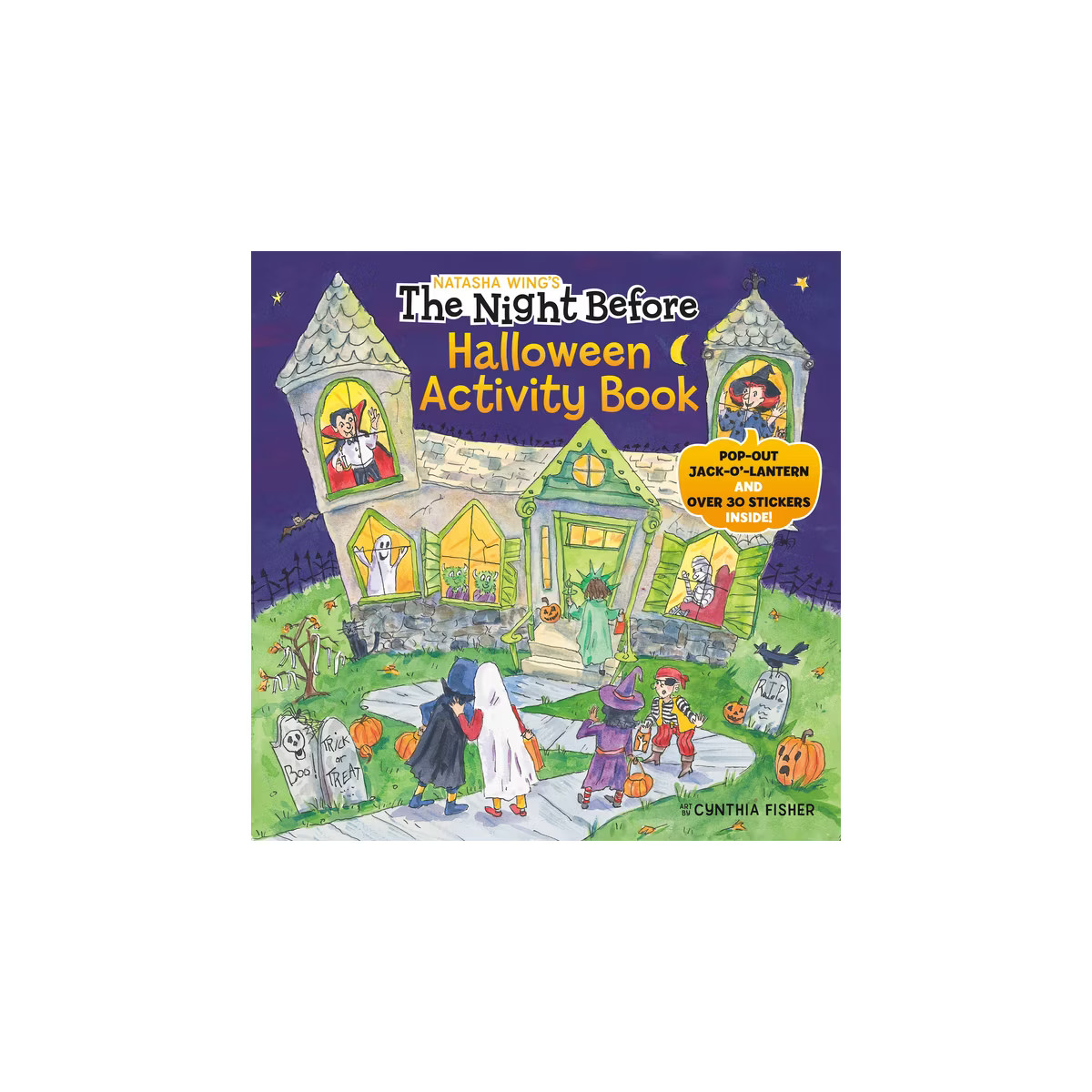The Night Before Halloween Activity Book - by  Natasha Wing (Paperback) | Target