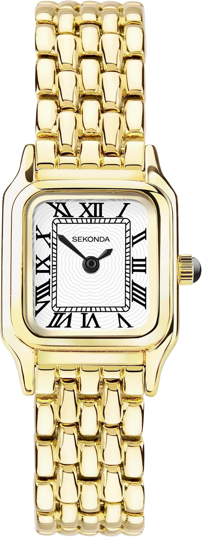 Sekonda Monica Ladies 20mm Quartz Watch in White with Analogue Display, and Alloy Strap | Amazon (UK)