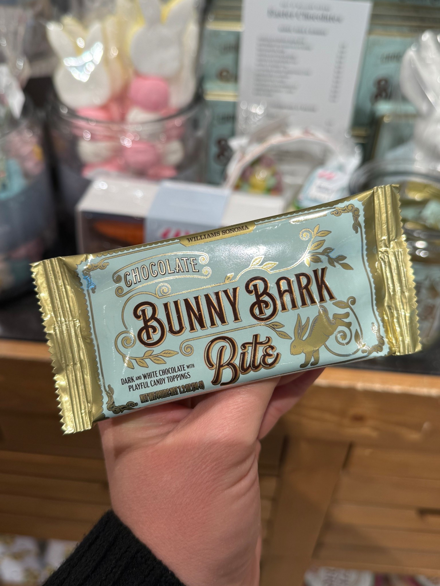 so glad to see the individual bark bars weren’t just for holiday! these are always a HIT + the cutest little something for an easter basket or teacher gift! 🐣💜🐰

they sell individually in stores but we went for the 4pk - c loves white chocolate so he is definitely getting in his basket! easter basket inspo//easter basket ideas//easter candy//teacher gifts