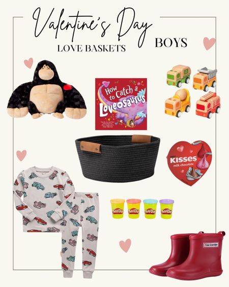 I love creating Love Baskets for my kids for Valentine’s Day! Here’s some lovey dovey inspo for your boys 💘

#LTKGiftGuide #LTKkids #LTKMostLoved