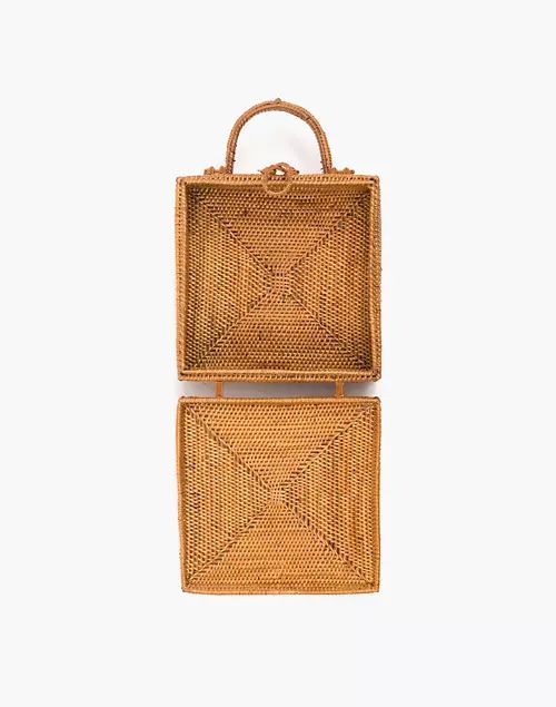Bembien® Stella Rattan Box Bag | Madewell