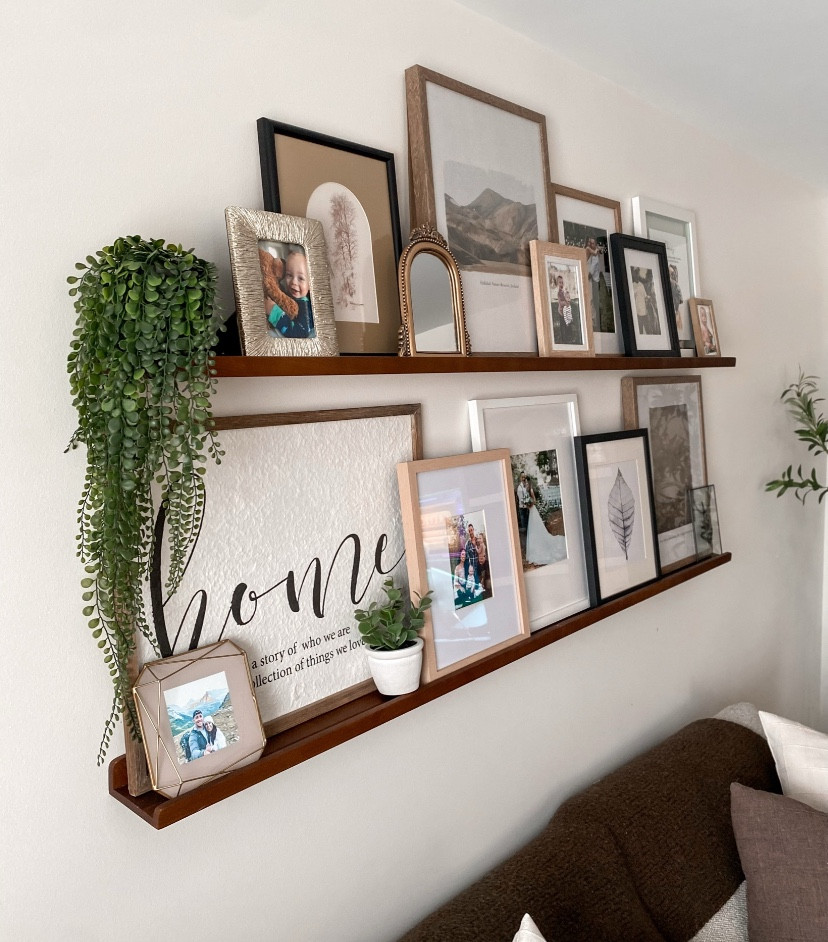 One of my favorite wall decorations in my home! These shelves totally changed my space🫶🏼

#LTKHome #LTKmomlife #LTKdayinmylife