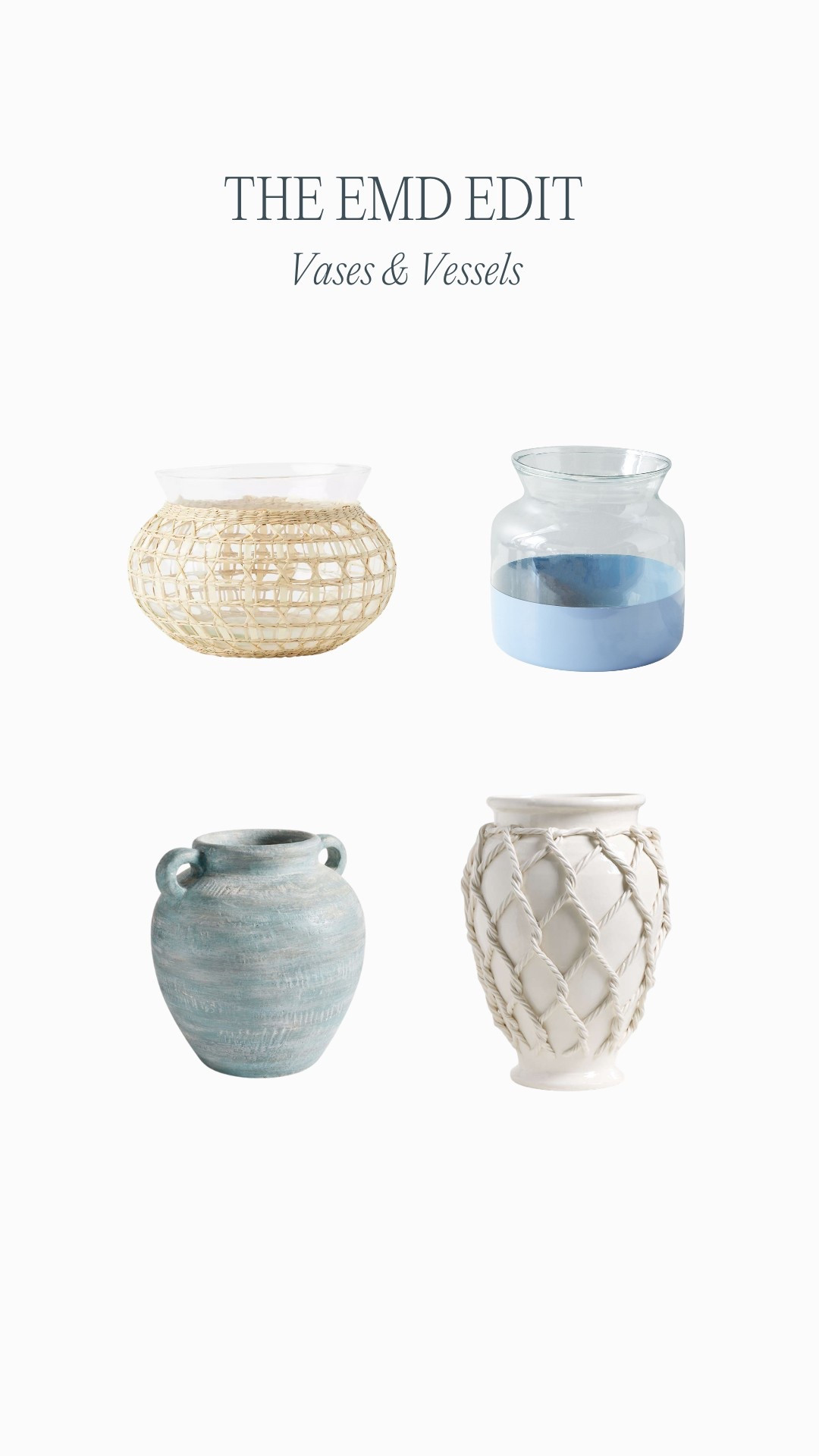 Summer Vases & Vessels  

#LTKSummerEdit