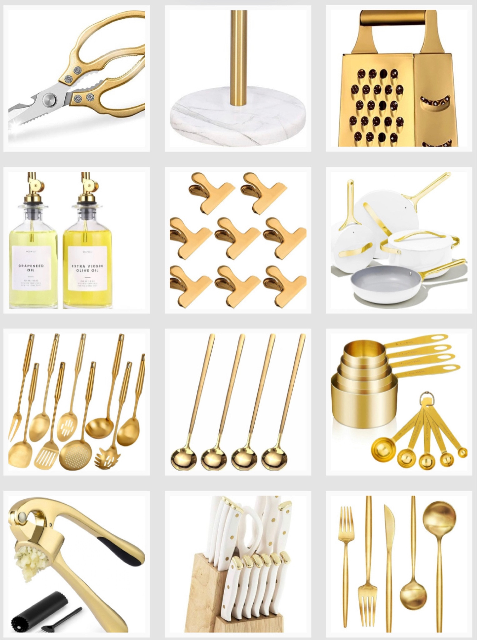 Gold kitchen finds. 

#LTKGiftGuide #LTKhome