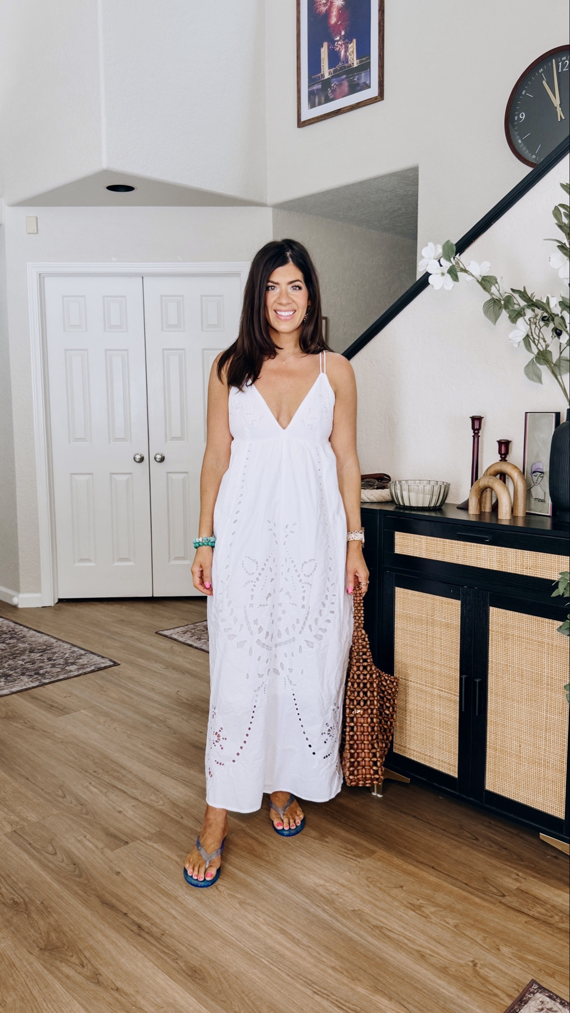 20% off Anthro with code meghan20
In a medium eyelet dress 

#LTKSaleAlert #LTKTall #LTKMidsize