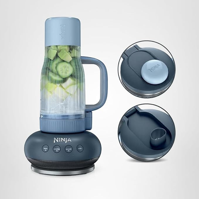 Ninja BlendBOSS | Personal Smoothie Blender and Tumbler | 26oz Travel Tumbler w/Leakproof Lid & I... | Amazon (US)
