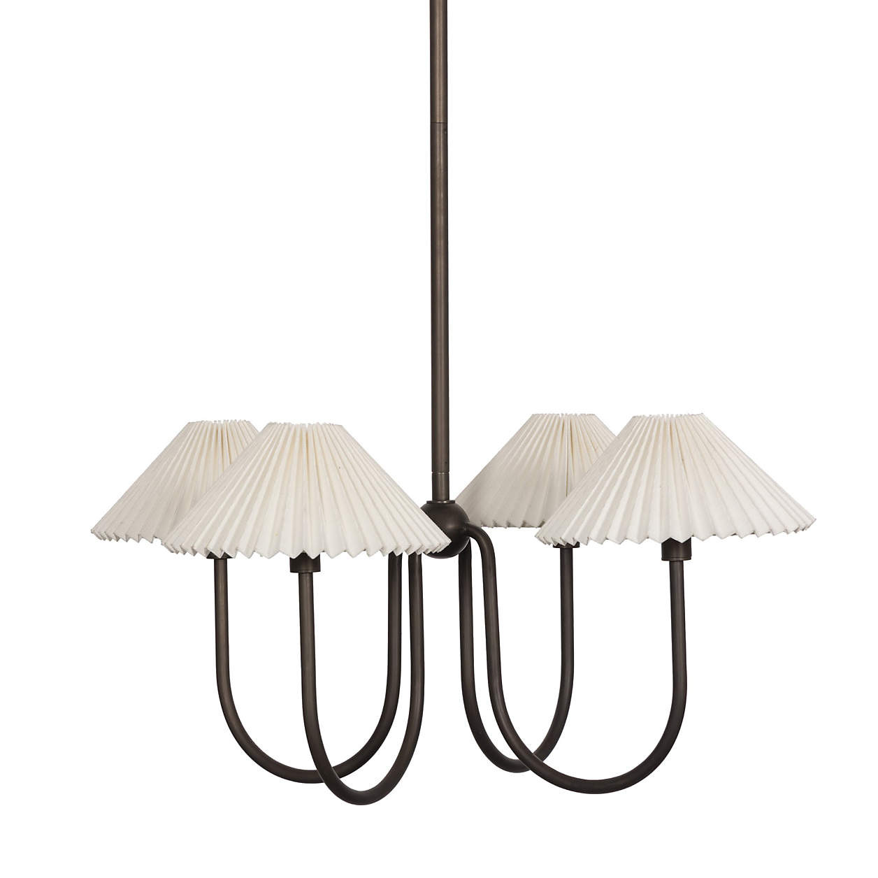 Ashby Bronze Chandelier Light 27" | Crate & Barrel | Crate & Barrel