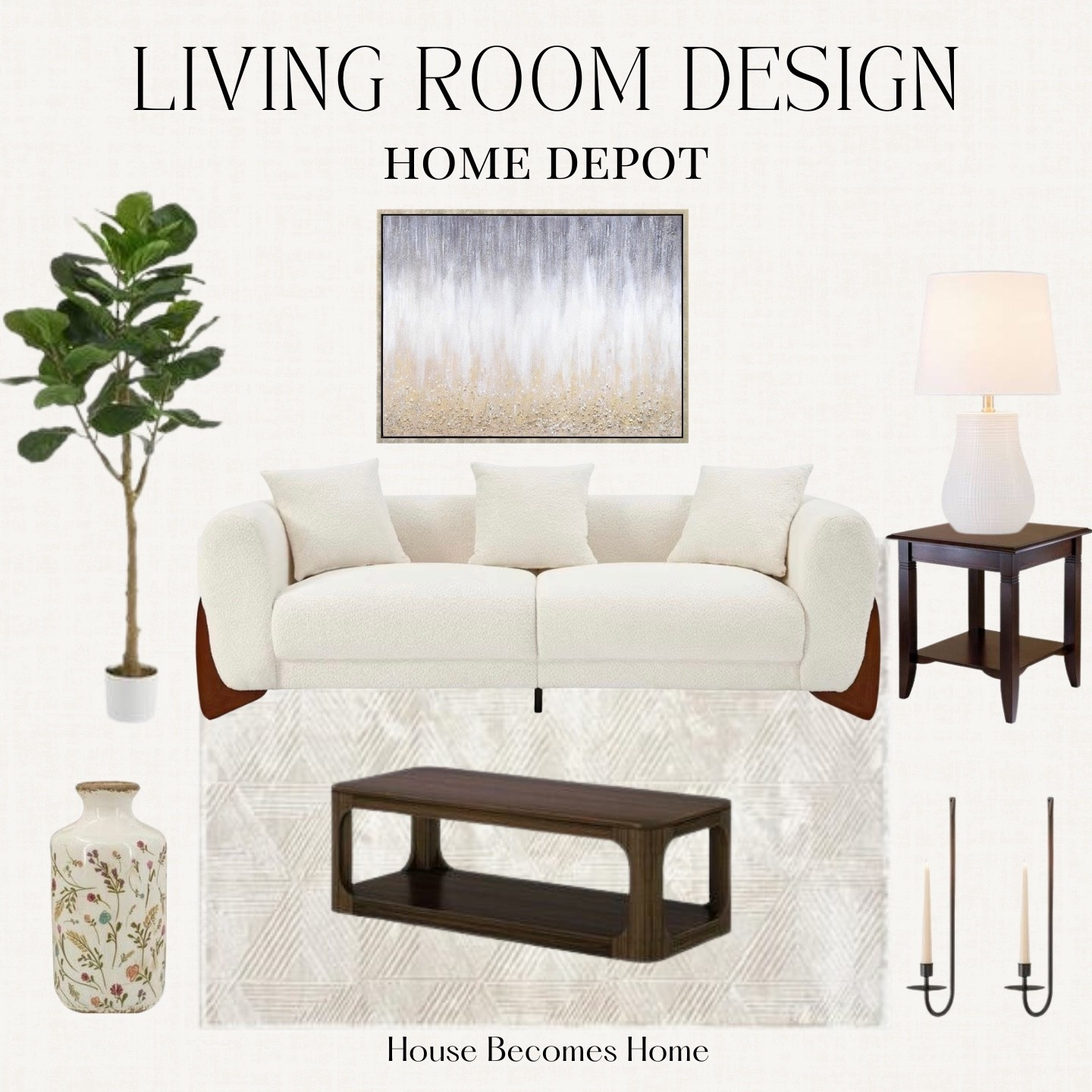 Living Room Design Home Depot 🙌🏻🙌🏻

#LTKSeasonal #LTKHome