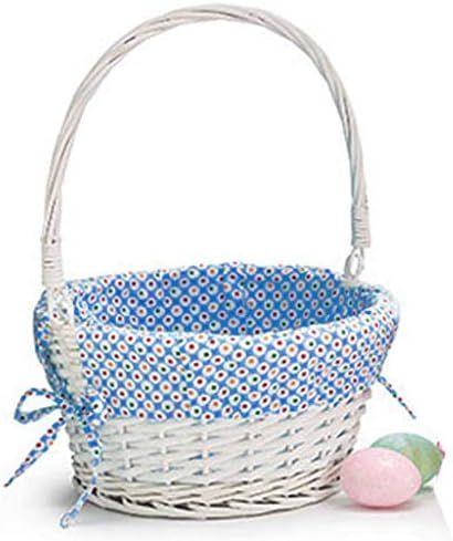 Dibsies Colorful Dots Easter Basket (Blue Unpersonalized) | Amazon (US)