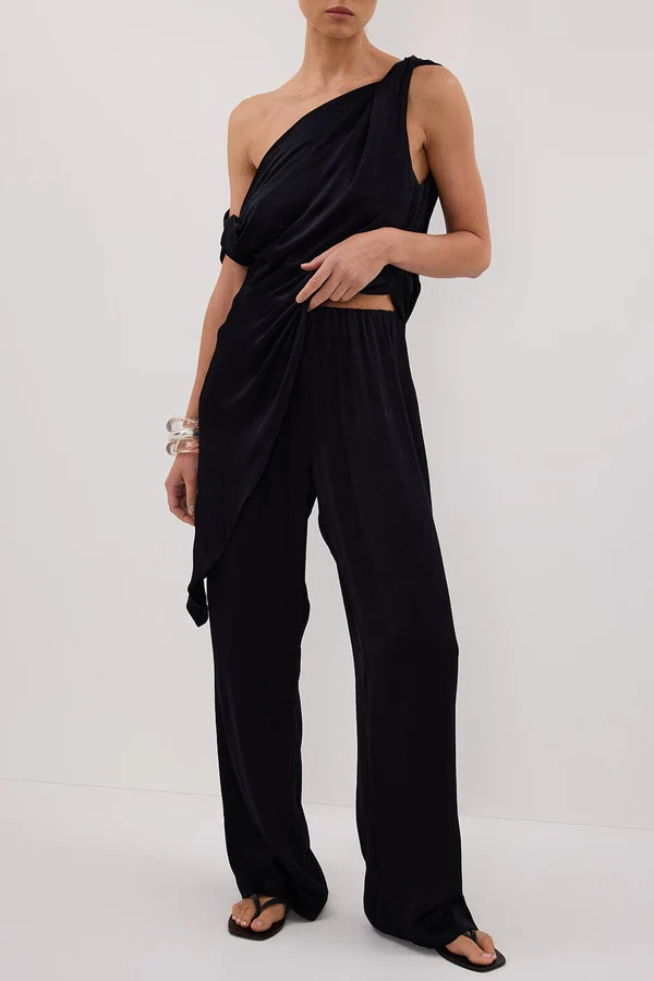 MONICA INK SATIN PANT | DISSH