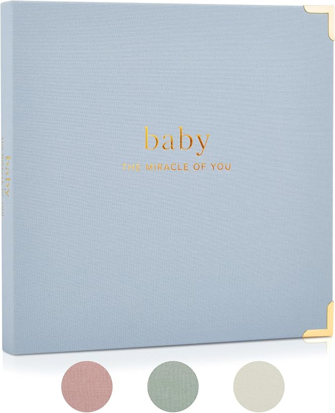 Keepsake Baby Memory Book for Boys and Girls – Timeless First 5 Year Baby Book – Neutral Jour... | Amazon (US)