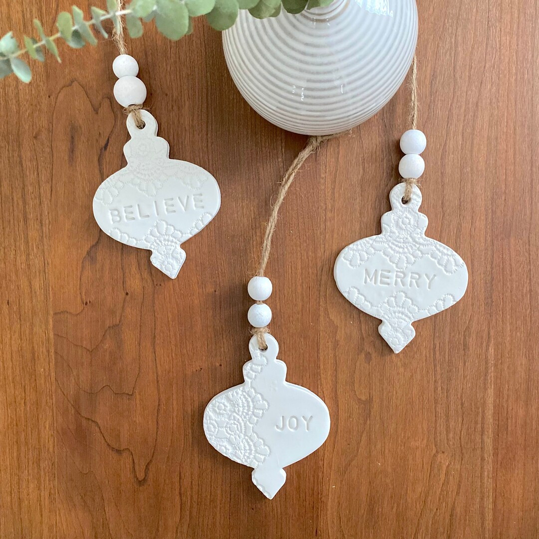 Handmade Clay Ornament  Christmas Ornament  Clay Ornament  - Etsy | Etsy (US)