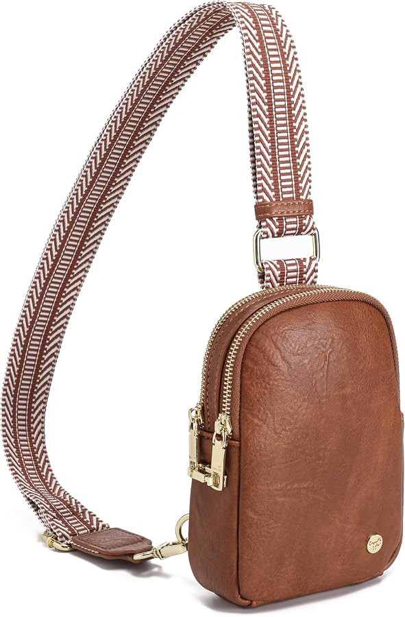 INICAT Anti Theft Crossbody Bag for Women, Small RFID Blocking Sling Purse with Zipper Lock for T... | Amazon (US)