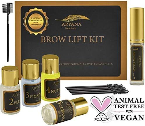 ARYANA NEW YORK Eyebrow Lamination Kit | At Home DIY Perm For Your Brows | Instant Professional Lift | Amazon (US)