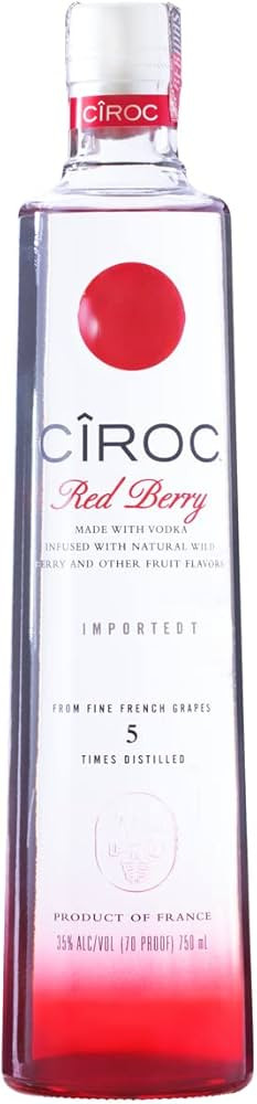 Vodka Ciroc Red Berry, 750ml | Amazon (BR)
