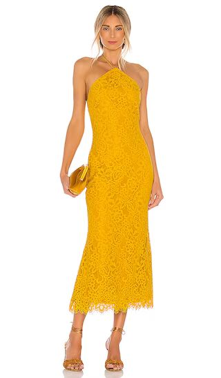 x REVOLVE Rosaline Dress in Yellow | Revolve Clothing (Global)