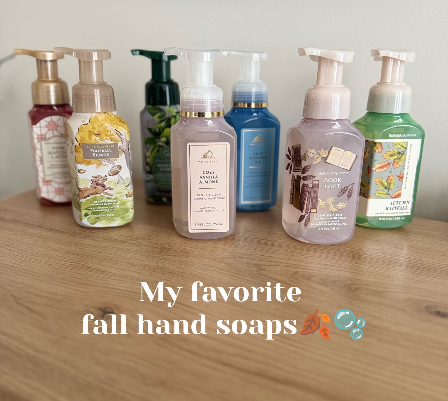 I’m not a hand soap hoarder. I just like to stock up 😂🫧. And I’m so excited for fall!

#bathandbodyworks #foaminghandsoaps #fallfragrance

#LTKHome #LTKSeasonal