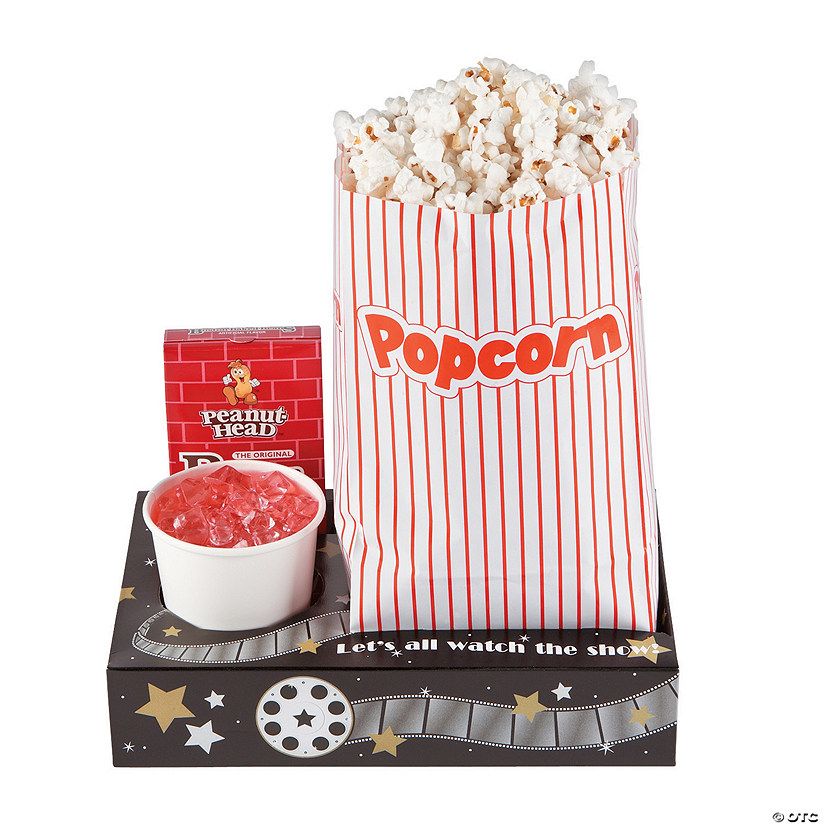 Movie Night Snack Trays - 12 Pc. | Oriental Trading Company