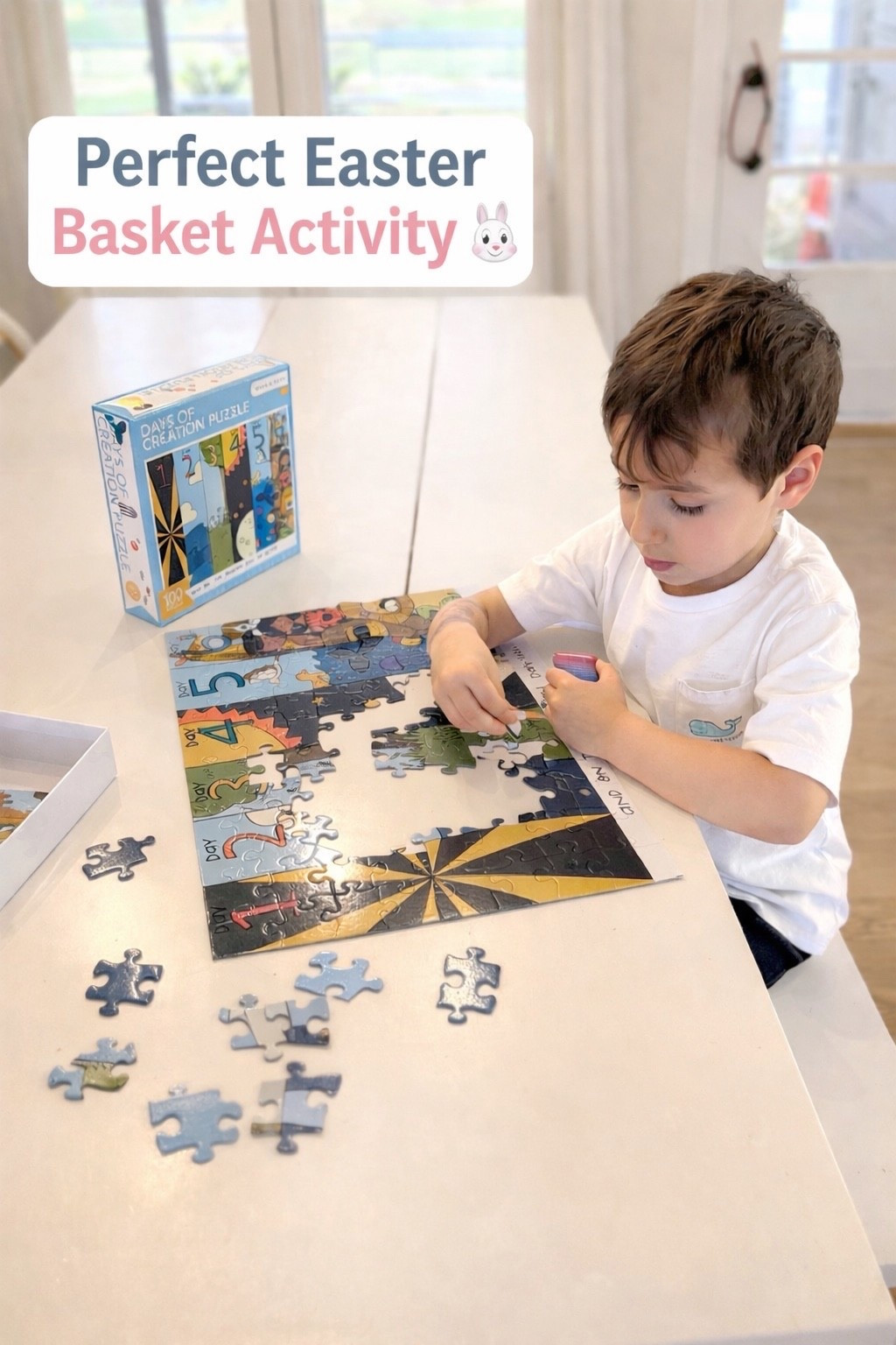 Easter basket idea that actually keeps kids busy 🐰🌷

This Ryan & Rose puzzle set has been such a hit in our house. It’s the perfect quiet activity for mornings, travel, or post-egg hunt downtime.

✔️ screen-free fun
✔️ great for little hands
✔️ adorable design

Saving this for the Easter baskets this year!

Shop it through my LTK 🤍

#EasterBasketIdeas #LTKFamily #LTKKids #EasterForKids #MomFinds