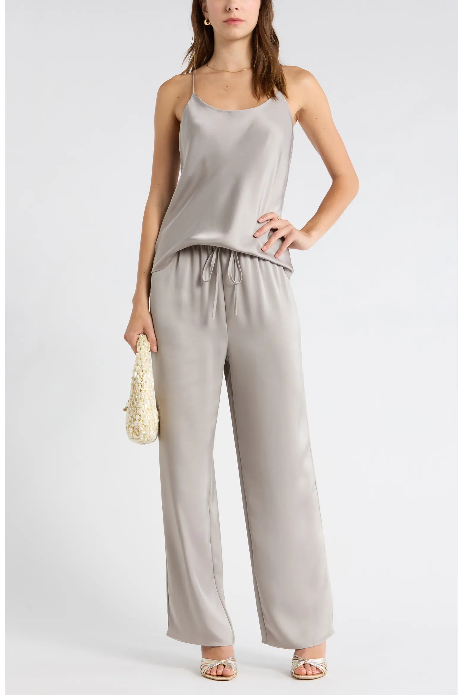 Satin Drawstring Pants (Women) | Nordstromrack | Nordstrom Rack
