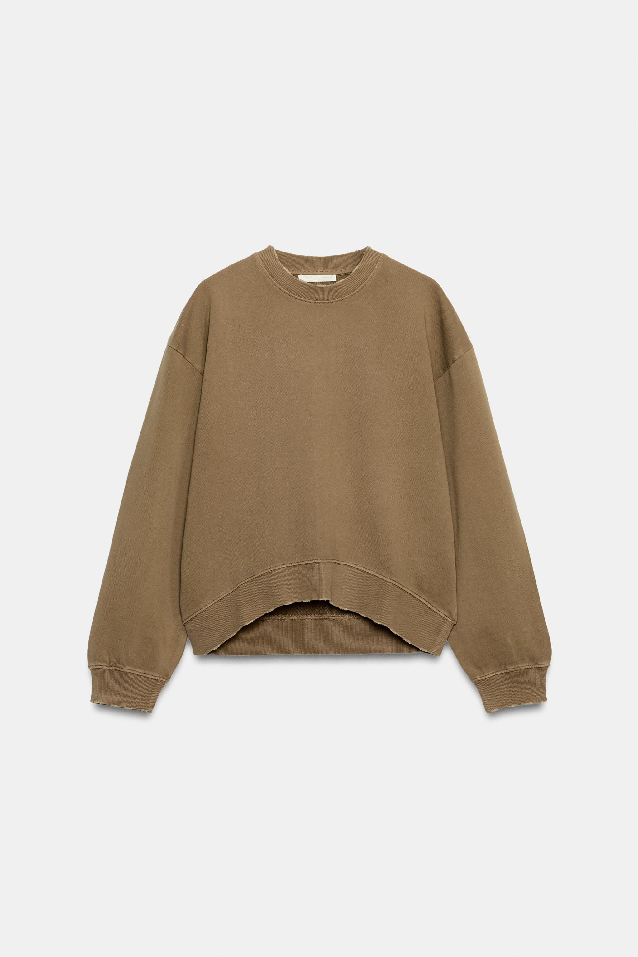 FADED-EFFECT SWEATSHIRT | Zara UK