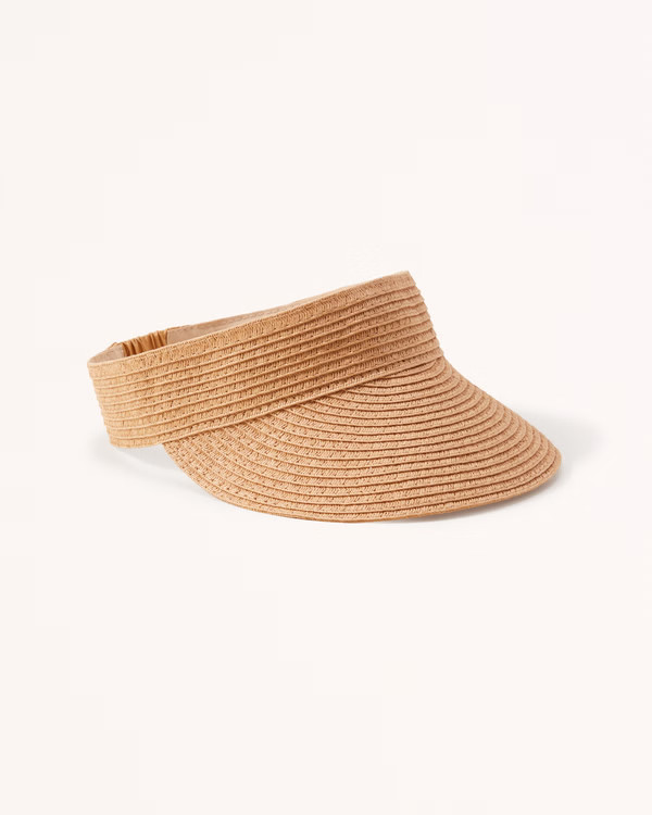 Straw Visor | Abercrombie & Fitch (US)
