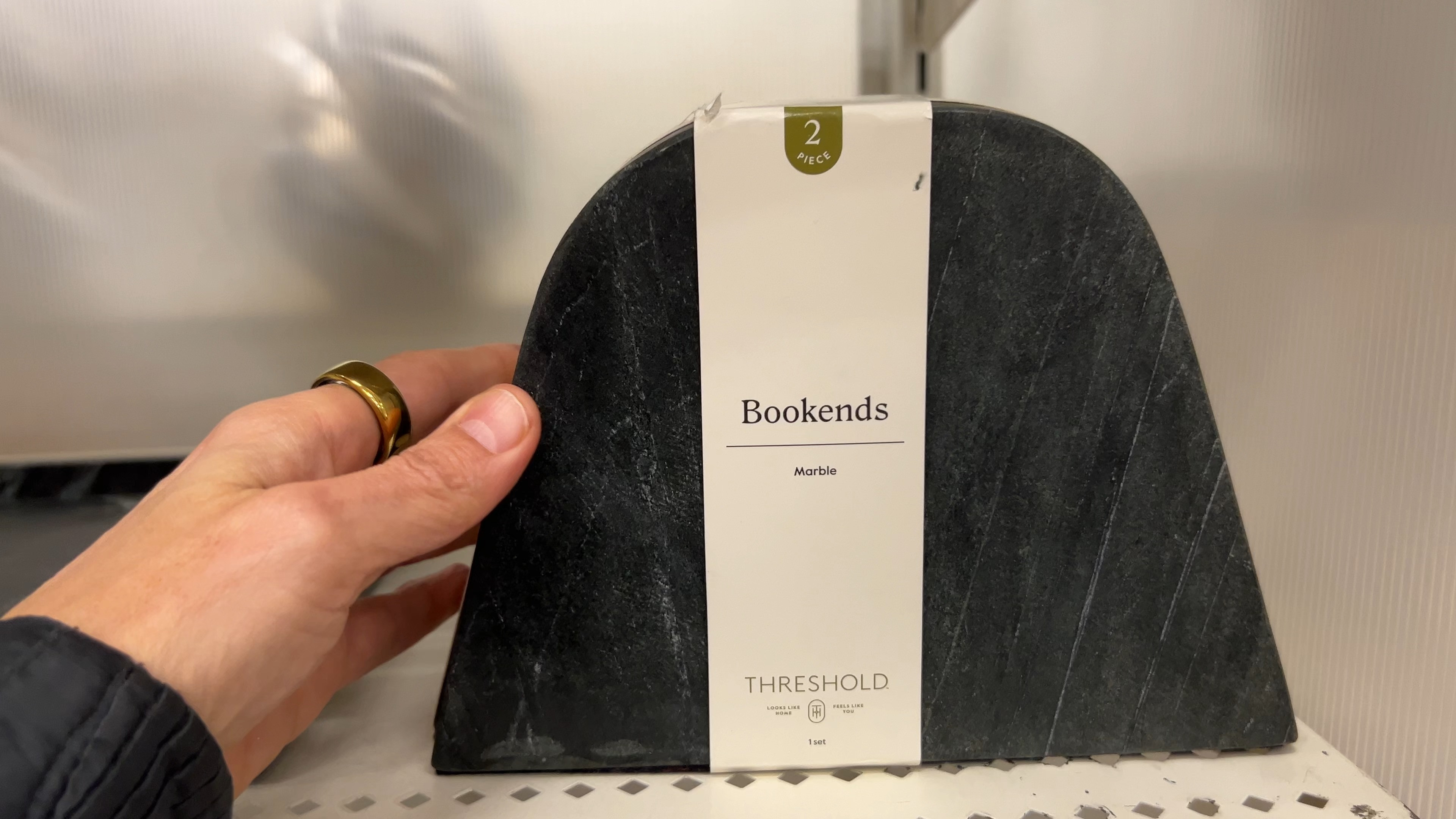 Black Marble Bookends Black for your book shelf decor, desk, home office, living room decor and more!

#LTKStyleTip #LTKFindsUnder50 #LTKHome