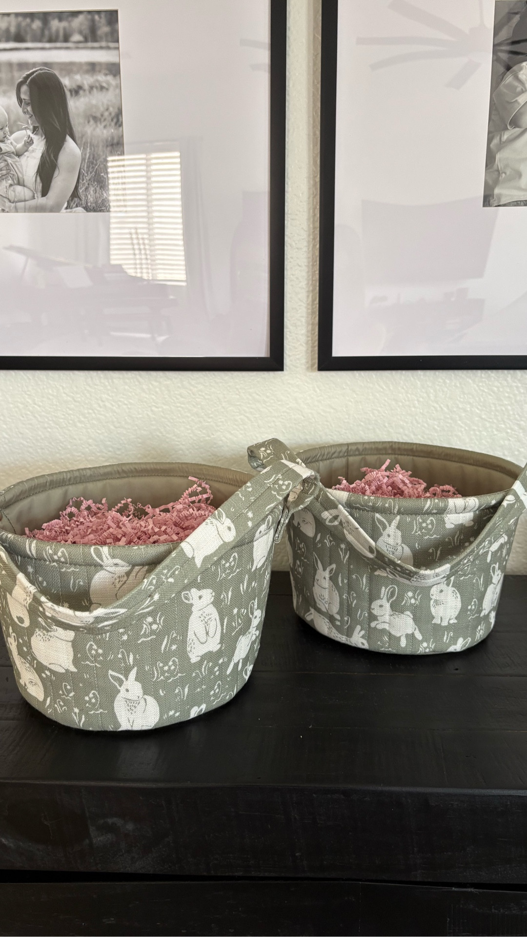 The cutest Easter baskets from Threshold at Target! They are a beautiful quilted linen and I filled them with stuffing feom the Bulseye’s Playground area in target for $1 a bag!

#LTKKids #LTKSeasonal #LTKmomlife