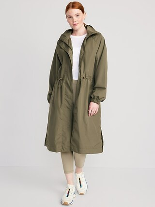 Water-Resistant Trench Coat for Women | Old Navy (US)