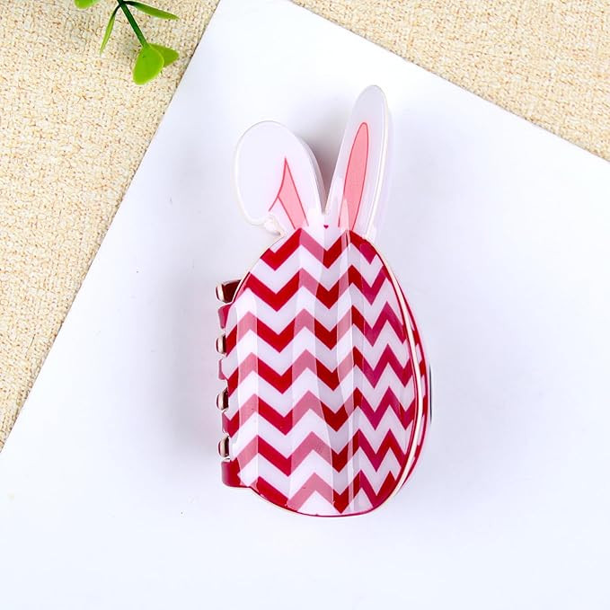 Easter Hair Clips for Women Cute Bunny Claw Clips Accessories Wave Flower Design Easter Egg Shape... | Amazon (US)