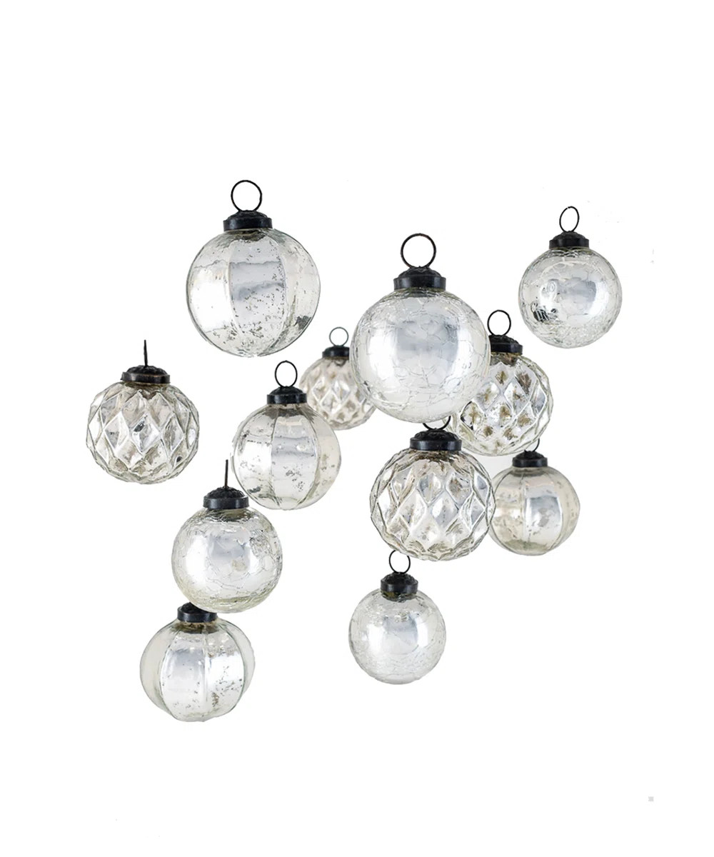 Glass Ball Ornament (Set of 12) | Wayfair North America