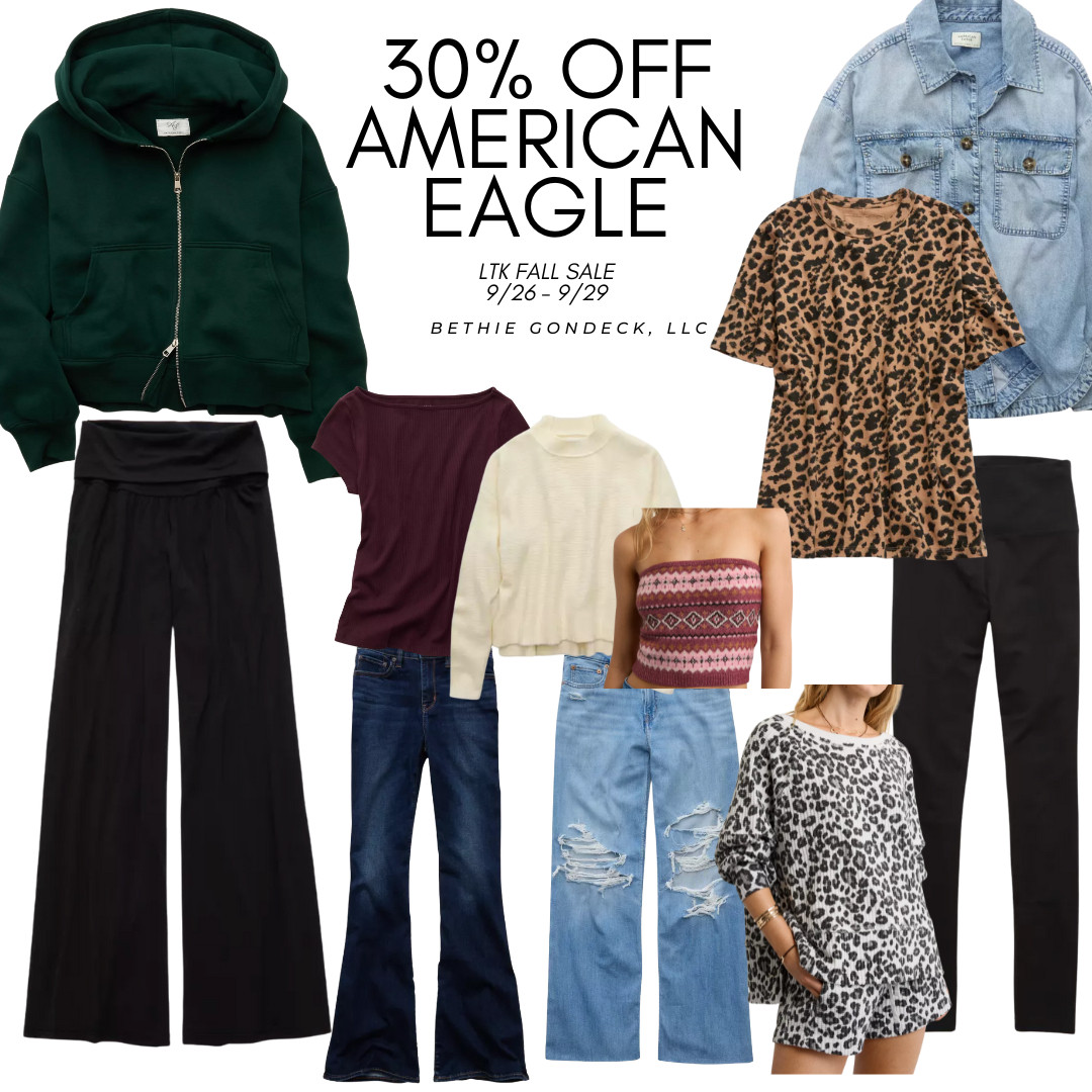 Great items available at American Eagle and 30% through the LTK Fall Sale! 

 #LTKFallSale