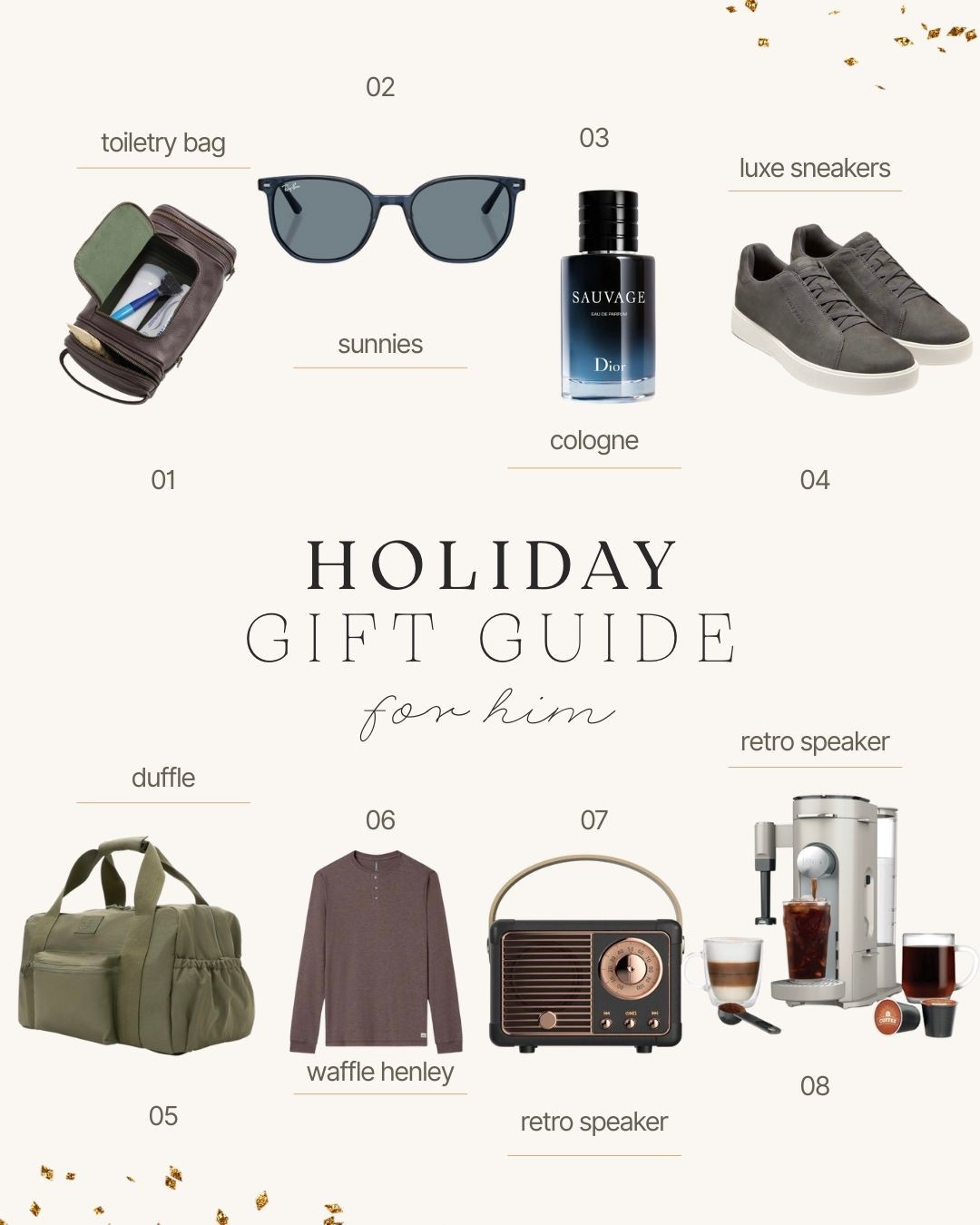 Gifts for him! 

#LTKGiftGuide #LTKHoliday #LTKSeasonal