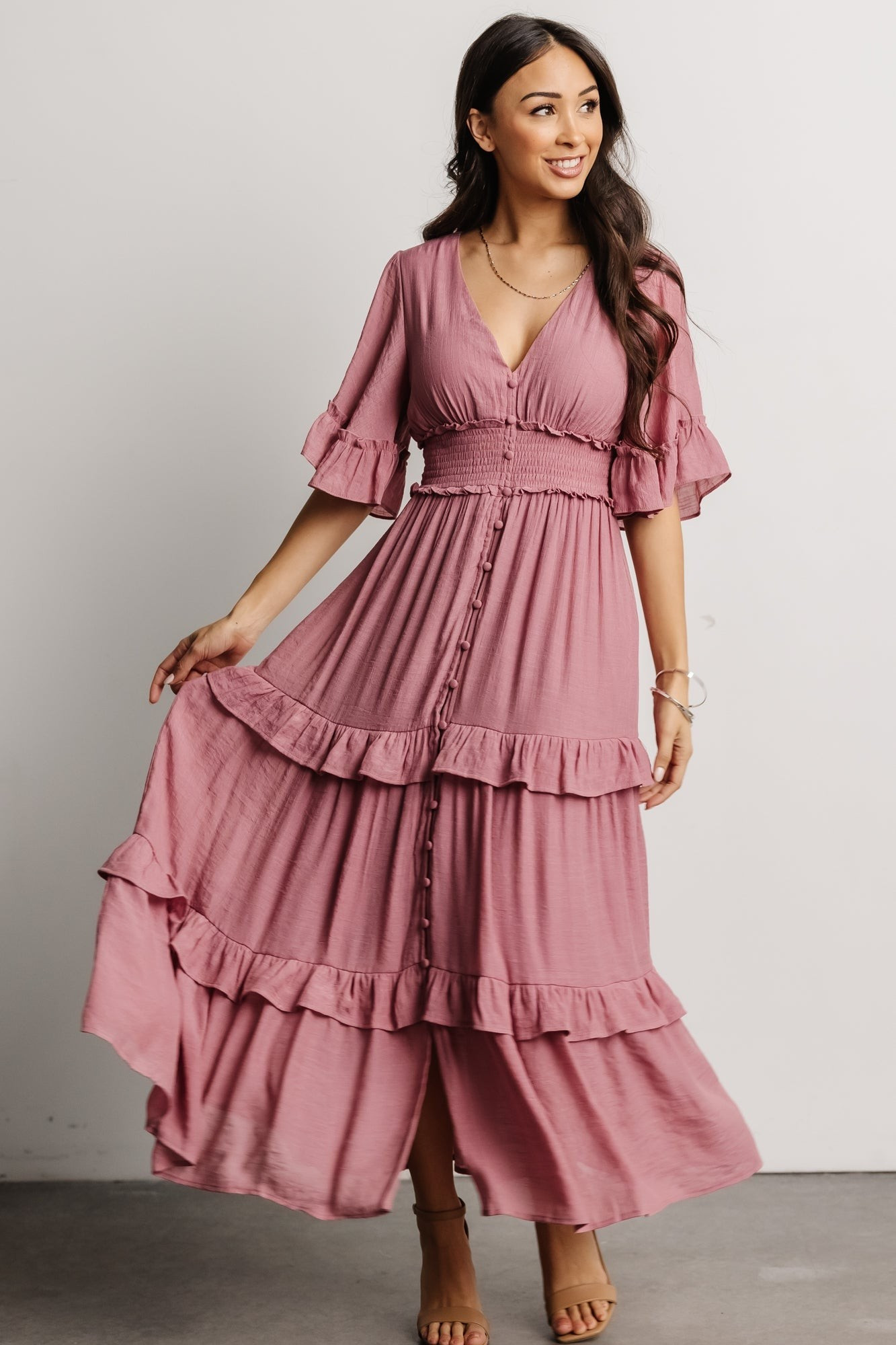 Alta Tiered Maxi Dress | Baltic Born