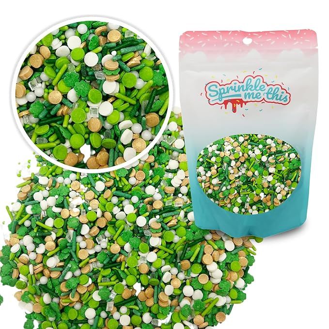 Emerald Isle Blend | 8 Oz Stand Up Sprinkle Bag | St. Patrick's Day Themed Sprinkle Blend | Featu... | Amazon (US)
